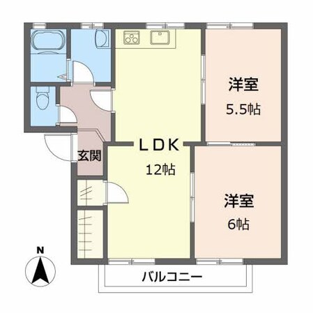 カルテット北斎院　C棟の物件間取画像